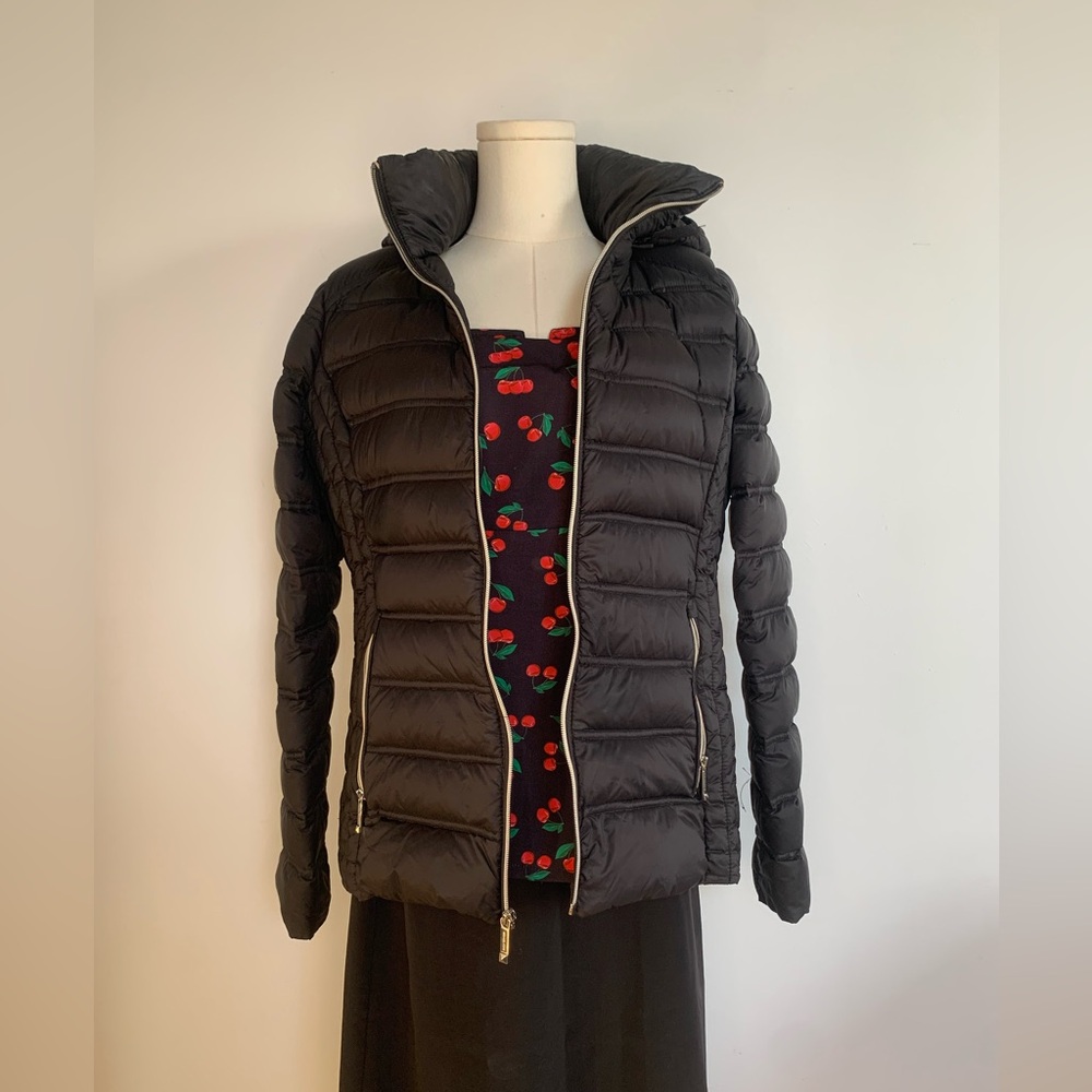 Michael Kors Quilted Down Fill Jacket, Size US M